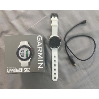 ガーミン(GARMIN)のガーミン　GPS腕時計　GARMINS62(腕時計(デジタル))