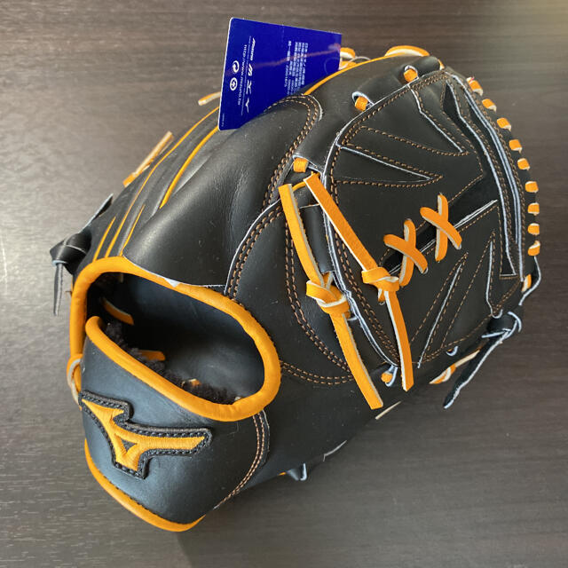 黒×オレンジブラックサイズグローブ 硬式用 ミズノ MIZUNO 投手 ピッチャー用 新品未使用 野球