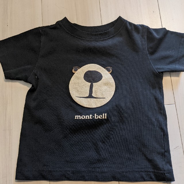 mont bell(モンベル)のうさこちゃん様専用☆mont-bell　くまさん　Tシャツ キッズ/ベビー/マタニティのキッズ服男の子用(90cm~)(Tシャツ/カットソー)の商品写真