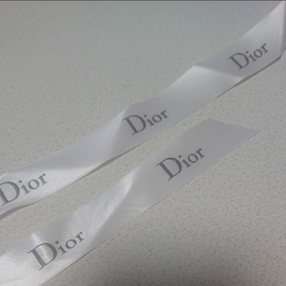クリスチャンディオール(Christian Dior)のDior ラッピングリボン ロゴ 2本セット フォーエヴァー(ラッピング/包装)