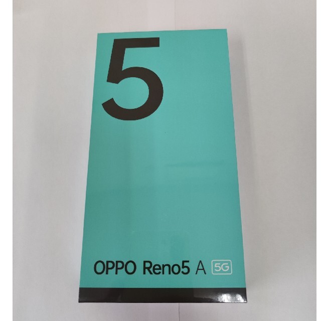 【新品未開封】OPPO Reno5A シルバーブラック 　デュアルSIM