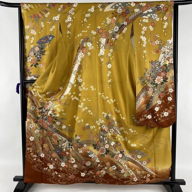 振袖 美品 名品 身丈160cm 裄丈63.5cm 正絹