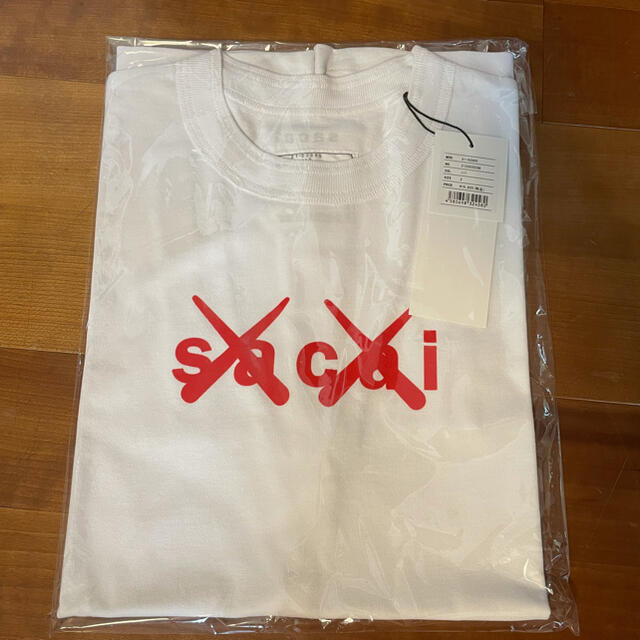 sacai x KAWS Flock Print T-Shirt サカイ カウズ