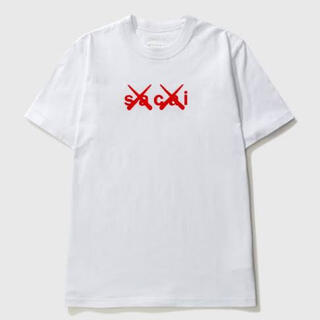 サカイ(sacai)のsacai x KAWS Flock Print T-Shirt サカイ カウズ(Tシャツ/カットソー(半袖/袖なし))