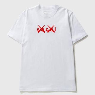 サカイ(sacai)のsacai x KAWS Flock Print T-Shirt サカイ カウズ(Tシャツ/カットソー(半袖/袖なし))