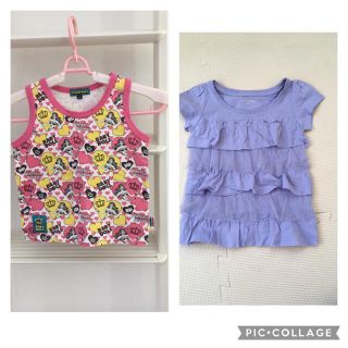 ベビードール(BABYDOLL)のフリフリTシャツ　ベビードール タンクトップ 95男の子にも 女の子にも(Tシャツ/カットソー)