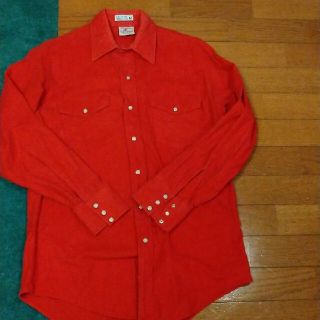 ラングラー(Wrangler)のプレンティス　シャモア　ウエスタンシャツ！Made inUSA！80年代！(シャツ)