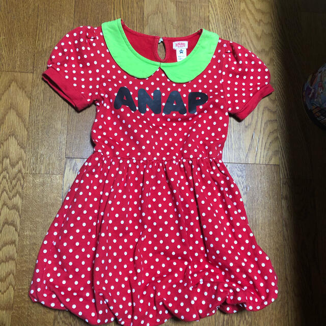 ANAP(アナップ)のアナップワンピ・120 キッズ/ベビー/マタニティのキッズ服女の子用(90cm~)(ワンピース)の商品写真