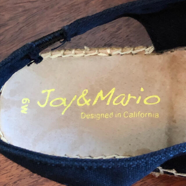 URBAN RESEARCH(アーバンリサーチ)のjoy&mario サンダル　バックストラップ　黒 レディースの靴/シューズ(サンダル)の商品写真