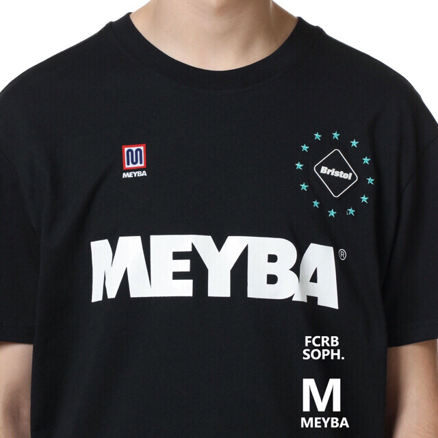 F.C.R.B.(エフシーアールビー)のF.C.Real Bristol  MEYBA SUPPORTER TEE 黒M メンズのトップス(Tシャツ/カットソー(半袖/袖なし))の商品写真