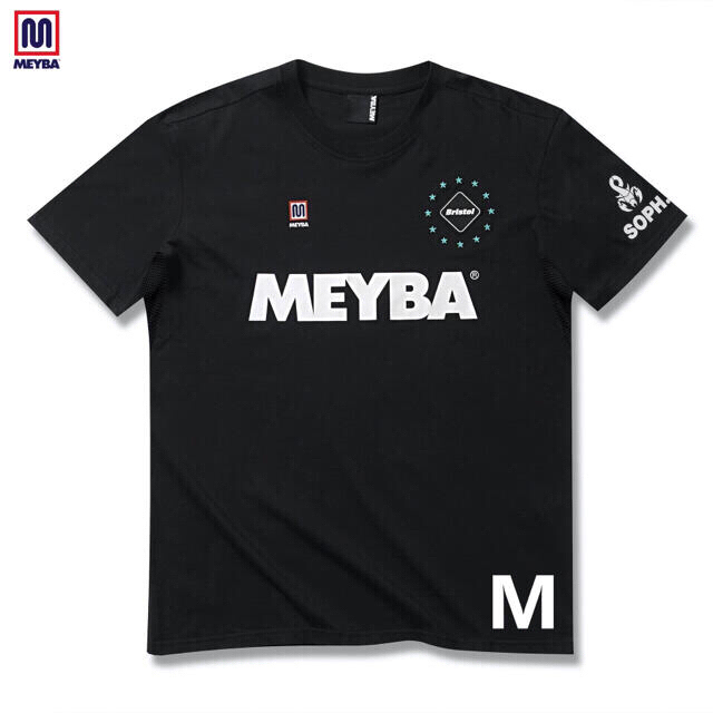 F.C.R.B.(エフシーアールビー)のF.C.Real Bristol  MEYBA SUPPORTER TEE 黒M メンズのトップス(Tシャツ/カットソー(半袖/袖なし))の商品写真