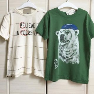 ザラキッズ(ZARA KIDS)のzara kids 116 Tシャツ 2枚セット(Tシャツ/カットソー)