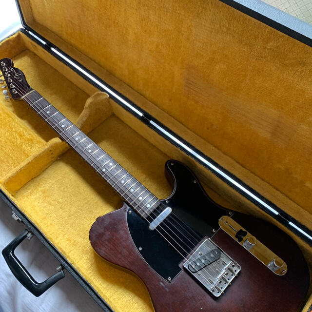 【ケース付・送料込】1980年代オールローズ風テレ Tokai Fenderロゴ