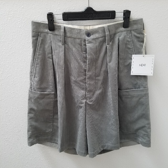 neat French corduroy shorts 21ss