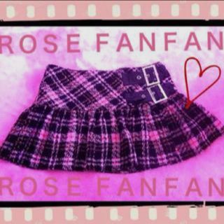 ローズファンファン(ROSE FANFAN)の【処分sale】巻きミニスカ【秋 冬】(ミニスカート)