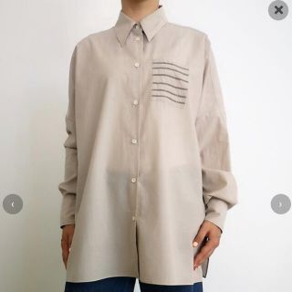 ブルネロクチネリ(BRUNELLO CUCINELLI)のなお様　専用　Brunello Cucinelli モニーレポケットシャツ(シャツ/ブラウス(長袖/七分))