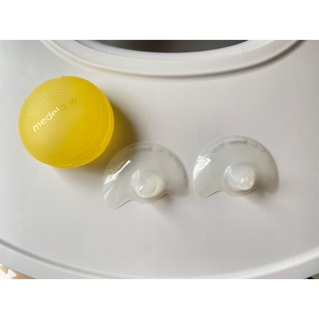 メデラ 乳頭保護器 コンタクトニップルシールド Mサイズ 20mm  キッズ/ベビー/マタニティの授乳/お食事用品(その他)の商品写真