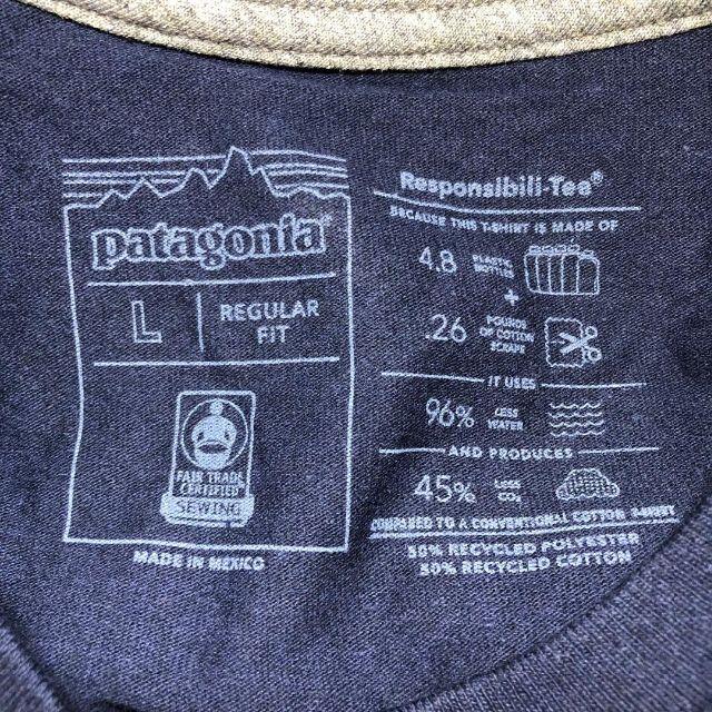 patagonia(パタゴニア)の▼Patagonia ロングTシャツ38518 CNY L メンズのトップス(Tシャツ/カットソー(七分/長袖))の商品写真