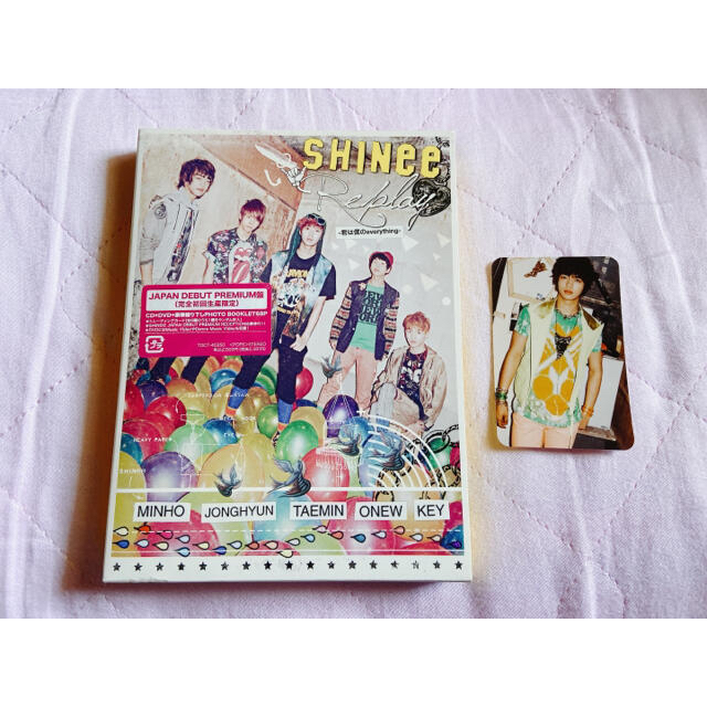 SHINee(シャイニー)のSHINee シャイニー / Replay 日本デビュー盤 完全初回生産限定 エンタメ/ホビーのCD(K-POP/アジア)の商品写真