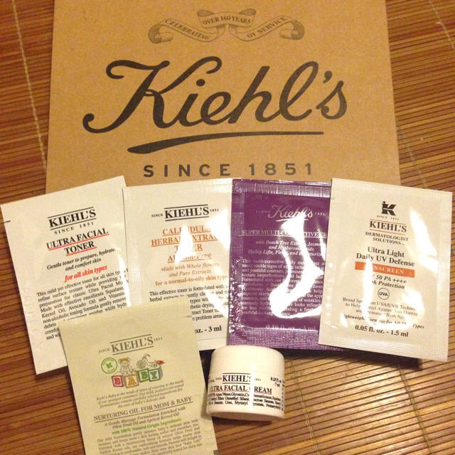 Kiehl's(キールズ)のSALE!! ◆キールズ◆サンプル6点セット コスメ/美容のキット/セット(サンプル/トライアルキット)の商品写真