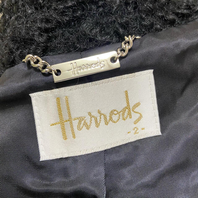 Harrods(ハロッズ)のハロッズ モヘヤブレンド ウールピリング リボンコート レディースのジャケット/アウター(トレンチコート)の商品写真