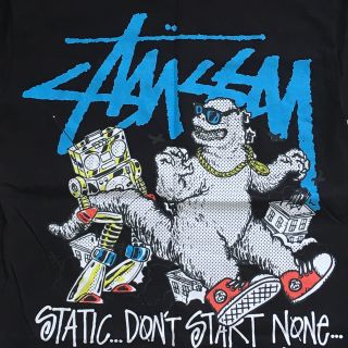 STUSSY - STUSSY × GODZILLA ステューシーゴジラコラボTシャツの通販