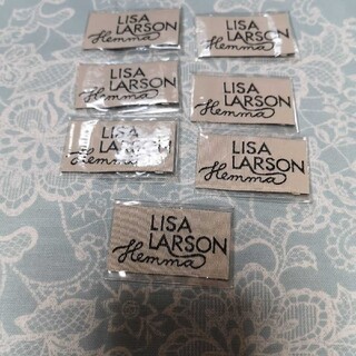 リサラーソン(Lisa Larson)のリサラーソン　タグ　７枚　普通郵便　即日発送可能(生地/糸)