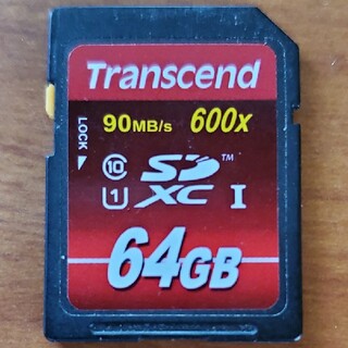 トランセンド(Transcend)のTranscend SDXC カード 64GB(その他)