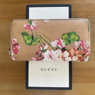 グッチ(Gucci)のGUCCI GGブルームシリーズ(ピンク)長財布(長財布)