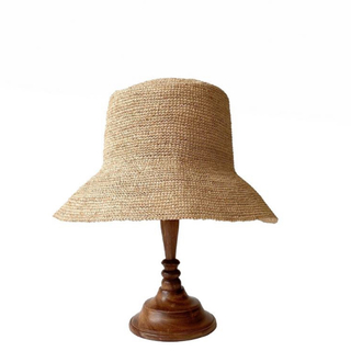 シールームリン(SeaRoomlynn)のNATURAL PAPER HAT(麦わら帽子/ストローハット)