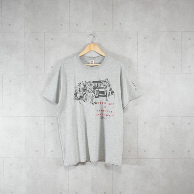 94年 プリントTシャツ グレー グッドプリント ビンテージ メンズのトップス(Tシャツ/カットソー(半袖/袖なし))の商品写真