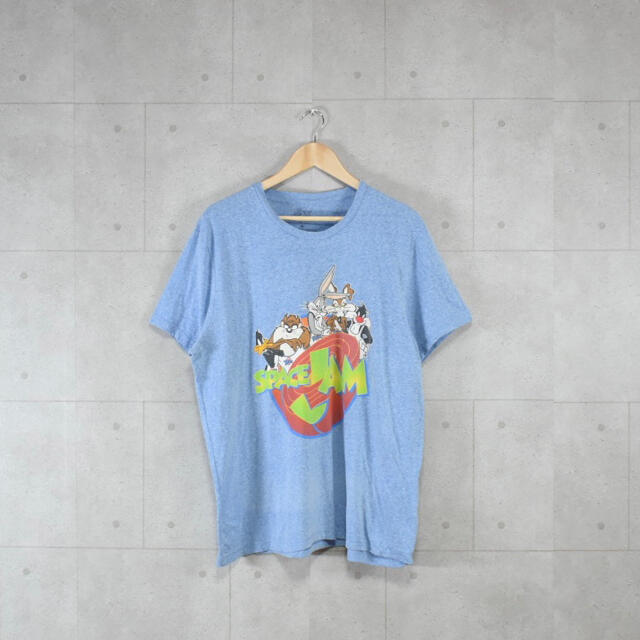 ルーニーチューンズ プリントTシャツ グッドプリント ブルーキャラクタープリント メンズのトップス(Tシャツ/カットソー(半袖/袖なし))の商品写真
