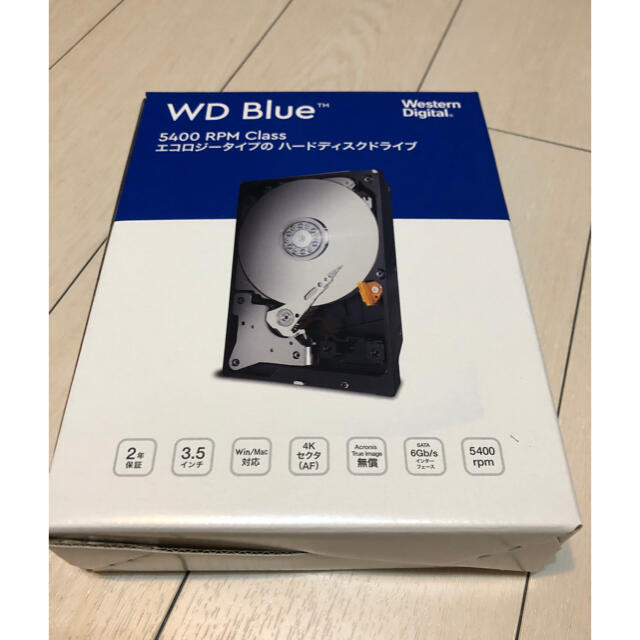 06Wスタンバイ時WESTERN DIGITAL WD blue ハードディスク