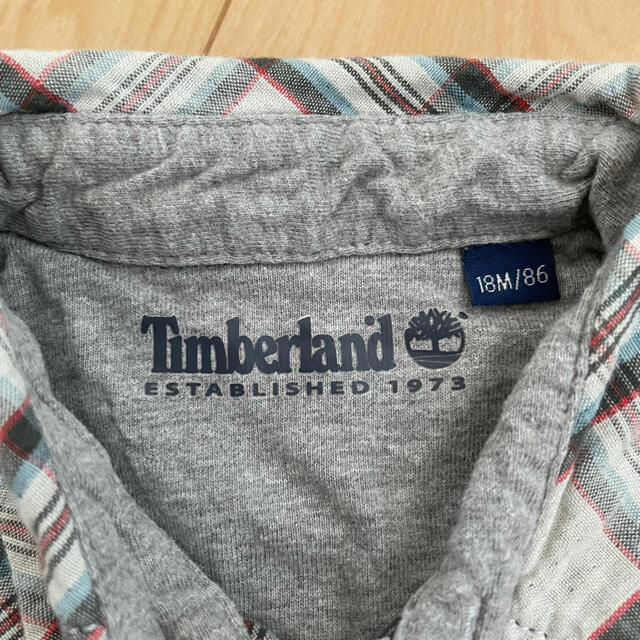 Timberland(ティンバーランド)のTIMBERLAND 半袖　トップス　80サイズ キッズ/ベビー/マタニティのベビー服(~85cm)(シャツ/カットソー)の商品写真