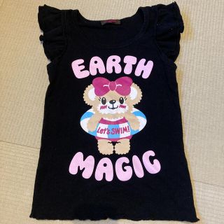 アースマジック(EARTHMAGIC)のアースマジック　ノースリーブ　140(Tシャツ/カットソー)