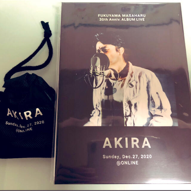 福山雅治　AKIRA ON LINE LIVE DVD初回限定版 新品未開封