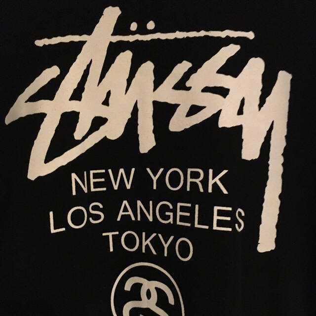 STUSSY(ステューシー)の大人気 Stussy トレーナー 黒 レディースのトップス(トレーナー/スウェット)の商品写真