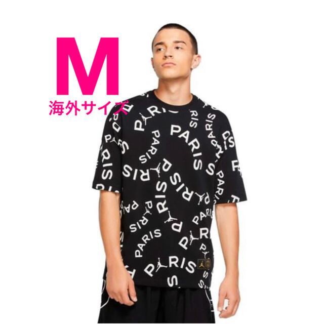 海外Mサイズ【新品】NIKE PSG JORDAN Jock Tag Tシャツ
