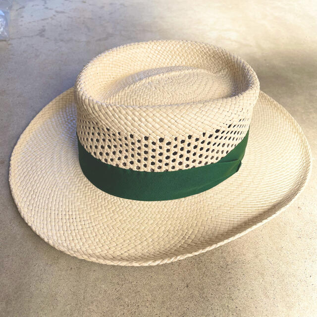 Brooks Brothers(ブルックスブラザース)のStetson Brooks Brothers ストローハット パナマハット メンズの帽子(ハット)の商品写真