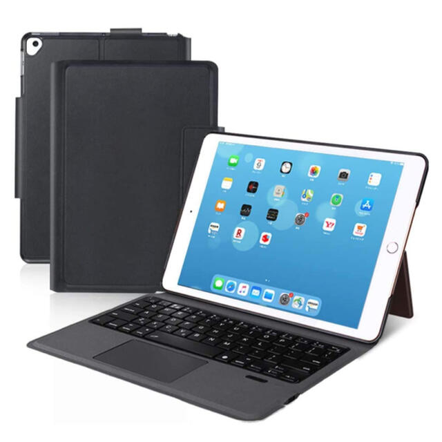 iPad キーボード ケース タッチパッド付きBluetooth超薄型