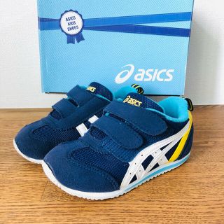 アシックス(asics)の【acorner6様専用】asicsアイダホBABY3 ネイビーブルー×ホワイト(スニーカー)