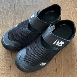 ニューバランス(New Balance)の〈ニューバランス〉22cm 黒　水陸両用シューズ(サンダル)