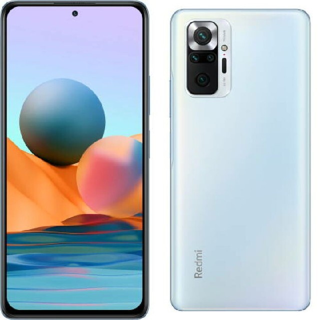 純正人気 新品未開封 シャオミ Redmi Note 10 Pro(グレイシャー