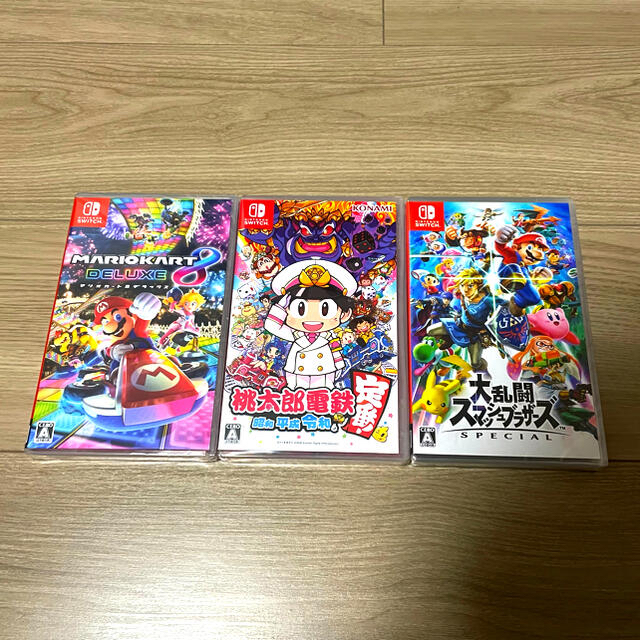 Nintendo Switch ソフト3本　新品未開封GAME