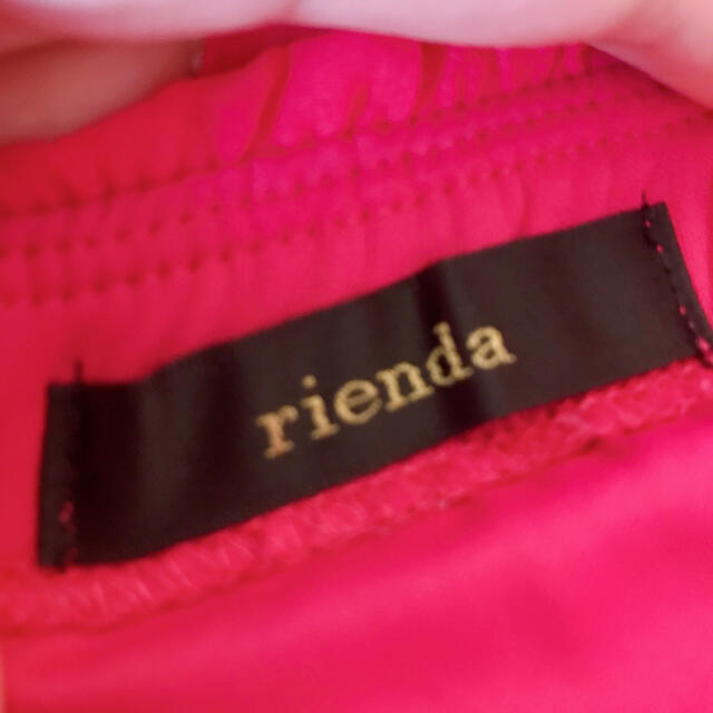 rienda(リエンダ)のリエンダ　ベアワンピース　ホルターネック　ミニワンピ　rienda  レディースのワンピース(ミニワンピース)の商品写真