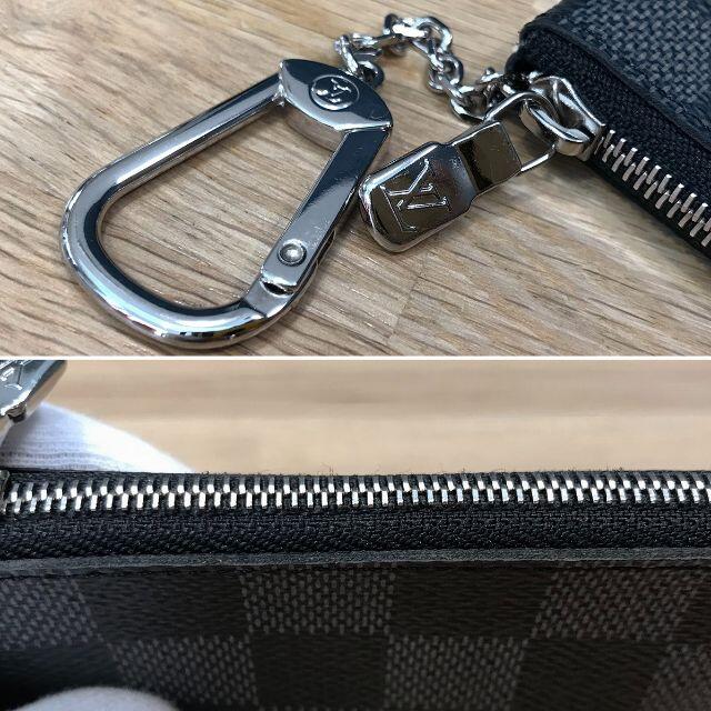 LOUIS VUITTON(ルイヴィトン)のTKTK様の 新品未使用 ルイヴィトン 現行 ダミエグラフィット ポシェットクレ メンズのファッション小物(コインケース/小銭入れ)の商品写真