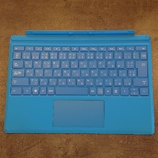 マイクロソフト(Microsoft)のMicrosoft Surface typecover シアン キーボード(PC周辺機器)
