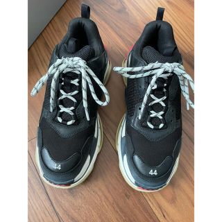 バレンシアガ(Balenciaga)のラルク　tetsuya バレンシアガ　トリプルS ブラック(スニーカー)