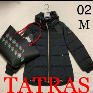 タトラス(TATRAS)の洗練されたデザイン　タトラス　ブリサ  ブラック　02　2020–2021AW(ダウンジャケット)