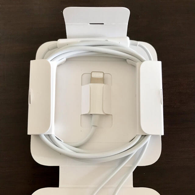 iPhone(アイフォーン)の未使用 iPhone純正イヤホン Lightning接続 EarPods スマホ/家電/カメラのオーディオ機器(ヘッドフォン/イヤフォン)の商品写真